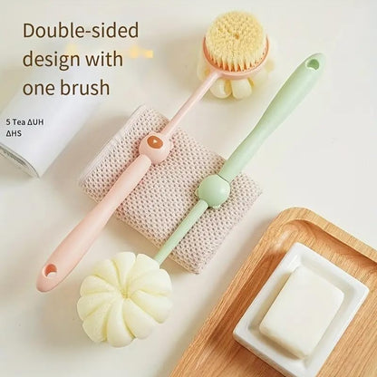 2 in 1 Loofah - Brush with Long Handle | 🔥BUY 1 GET 1 FREE🔥