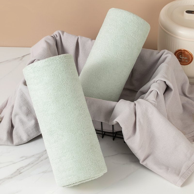 Microfiber Cleaning Cloth Roll | 🔥FLAT 50% SAVING🔥